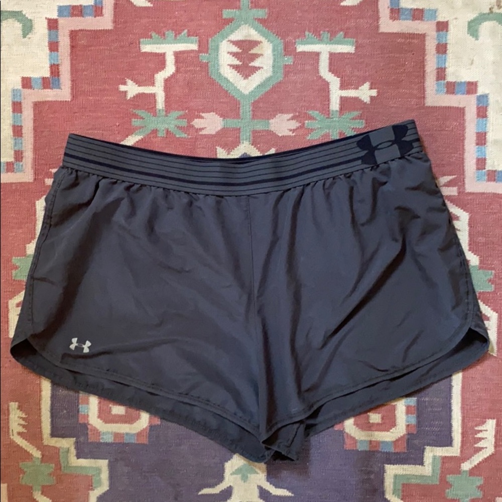 Grey under armour shorts